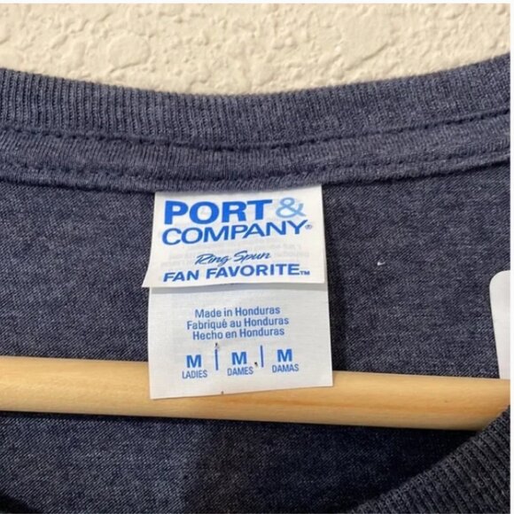 NWT I Will Drink Wine On Boat Funny Wine Lover T-Shirt Women Size Medium - Picture 5 of 9